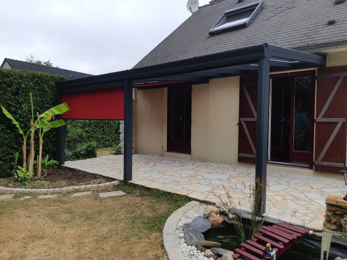 chantier pergola Le Vérandier Erblay