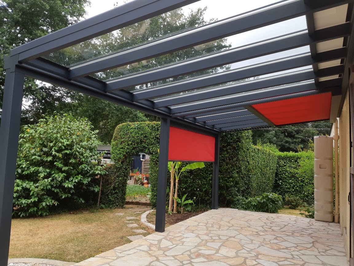 chantier pergola Le Vérandier Erblay